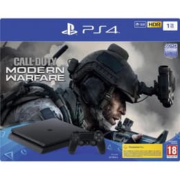 PlayStation 4 Slim 1000Go - Jet black + Call of Duty: Modern Warfare