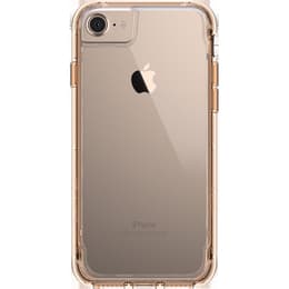 Coque iPhone SE (2020)/8/7 - Silicone - Doré et transparent