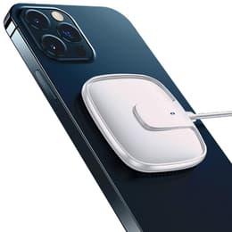 Chargeur à induction 15w iPhone 12 Pro Max Blanc magnétique à charge rapide