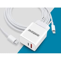 Chargeur USB type C + Câble - ultra rapide Double Port 20 W compatible iPhone