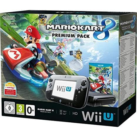 Wii U Premium 32Go - Noir + Mario Kart 8