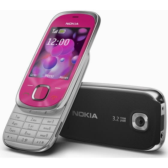 Nokia 7230 Rose - Noir