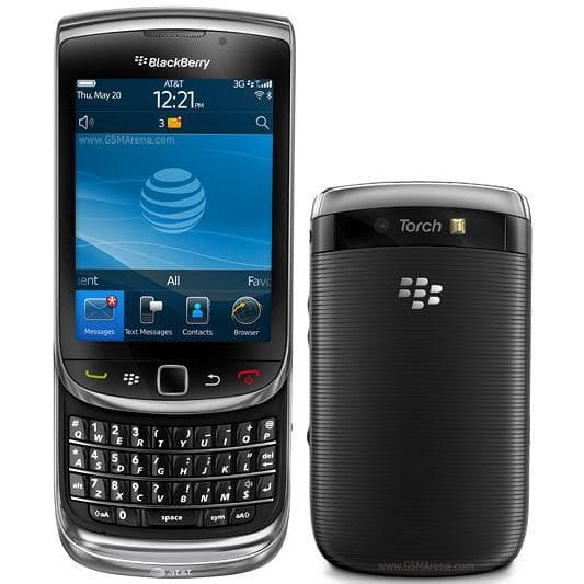 Blackberry Torch 9800 - Noir- Débloqué
