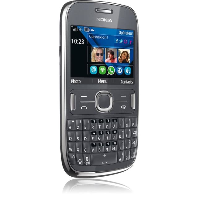 Nokia Asha 302 - Gris- Débloqué