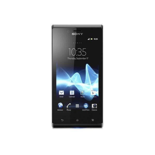 Sony Xperia J - Noir- Débloqué