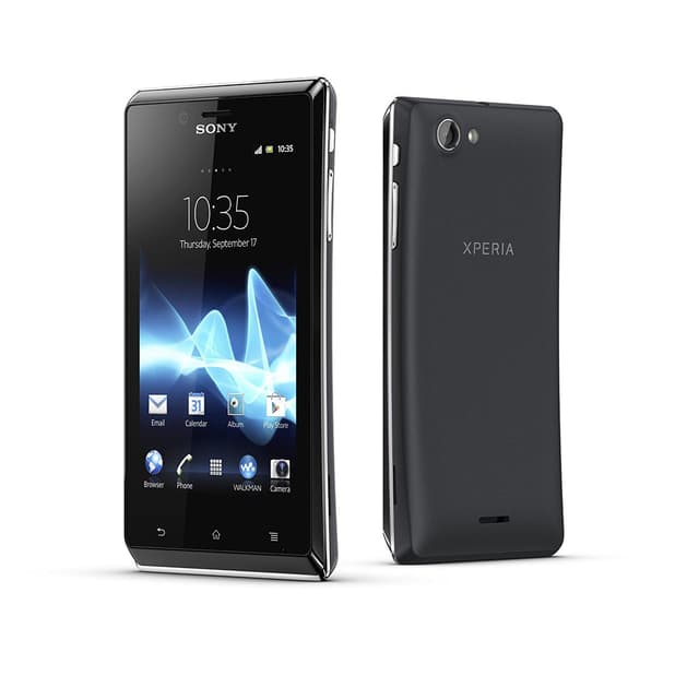 Sony Xperia J - Noir- Débloqué