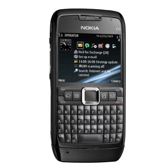 Nokia E71 - Noir- Débloqué