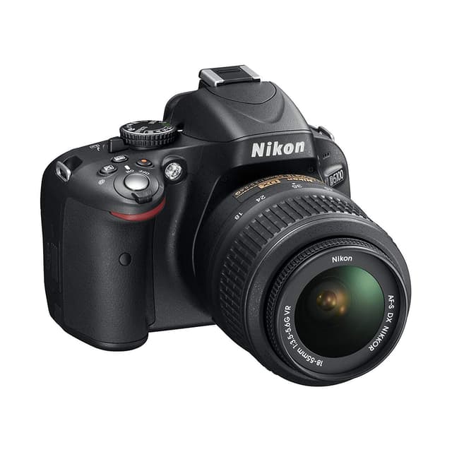 Reflex - Nikon D5100 - Noir + Objectif AF-S Nikkor 18-55mm