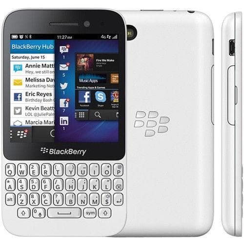 BlackBerry Q5 - Blanc- Débloqué
