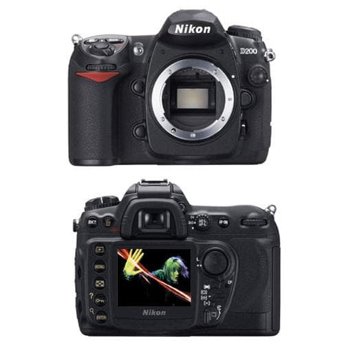 Reflex - Nikon D200 - Boitier Nu - Noir