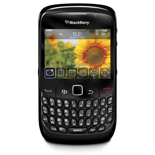 BlackBerry Curve 8520 - Noir- Débloqué