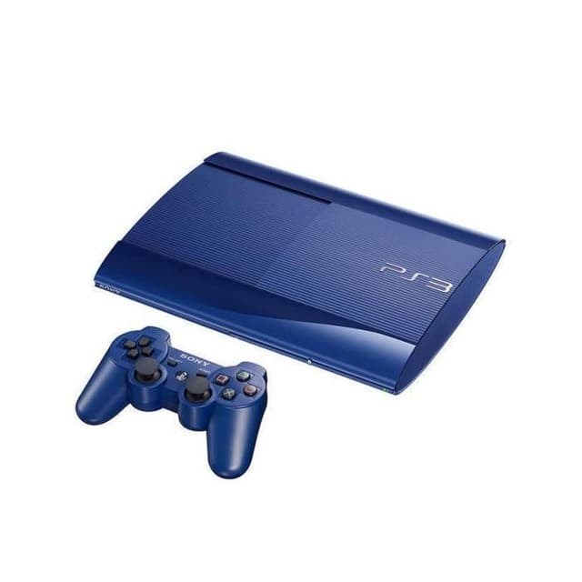 Sony PlayStation 3 Ultra Slim 500 Go - Bleu