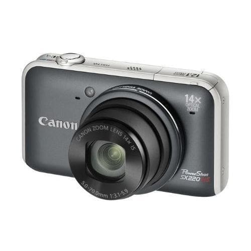 Compact Canon  PowerShot SX220 HS - Gris