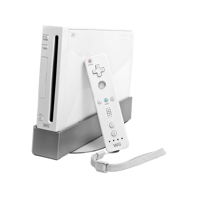 Console Nintendo Wii 32 Go + Contrôleur/Nunchuk - Blanc