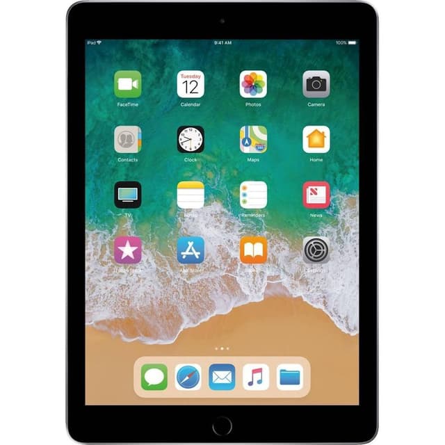 iPad 9,7" 5e génération (2017) 128 Go - WiFi - Gris Sidéral - Sans Port Sim