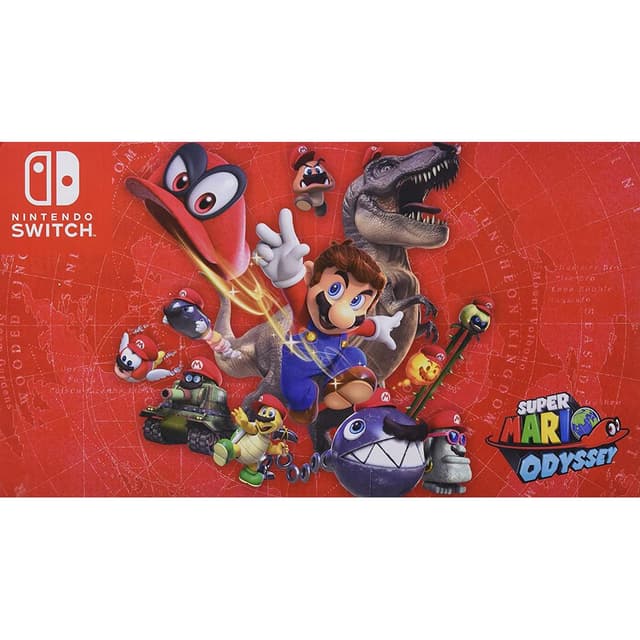Nintendo Switch 32Go - Rouge - Edition limitée Super Mario Odyssey + Super Mario Odyssey