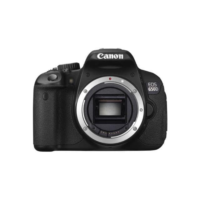 Reflex - Canon EOS 650D Boitier nu - Noir