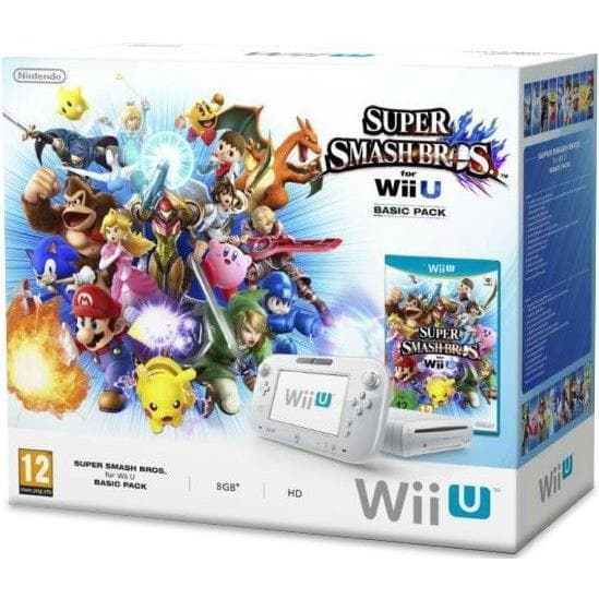 Wii U 8Go - Blanc + Super Smash Bros