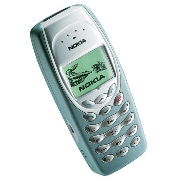 Nokia 3410 - Bleu/Gris- Débloqué