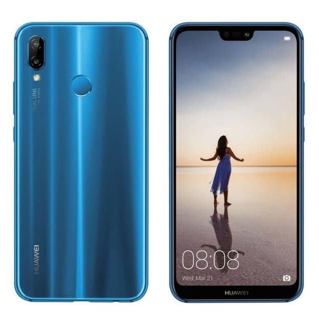 Huawei P20 Lite 64 Go Dual Sim - Bleu Aurore - Débloqué