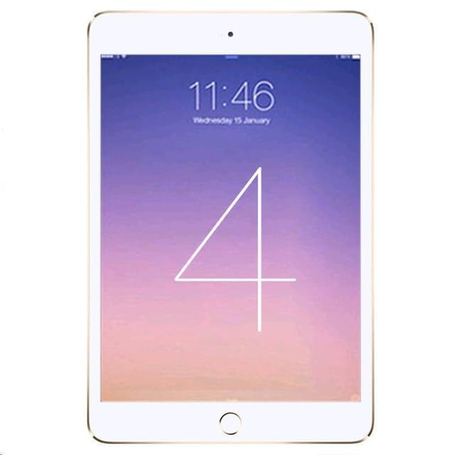 iPad mini 4 (2015) 16 Go - WiFi - Or - Sans Port Sim