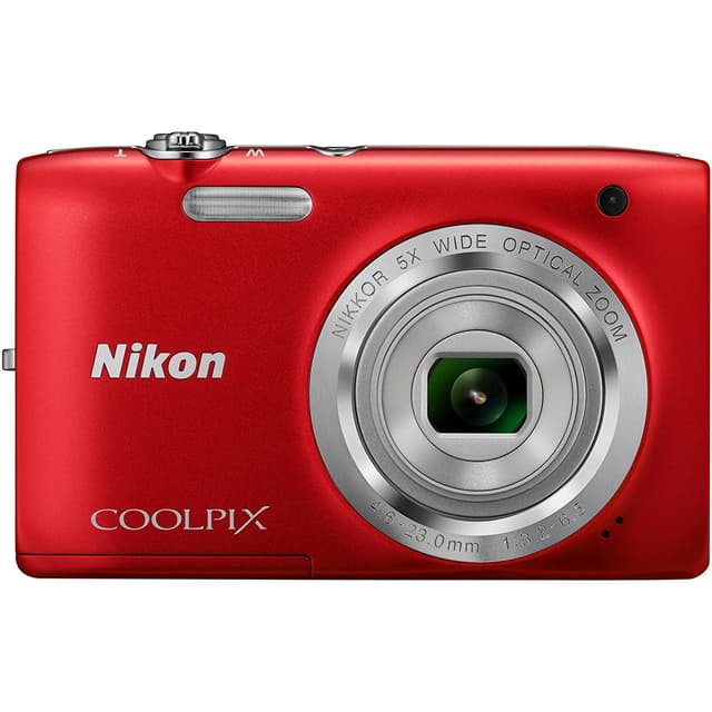 Compact Nikon Coolpix S2800 - Rouge