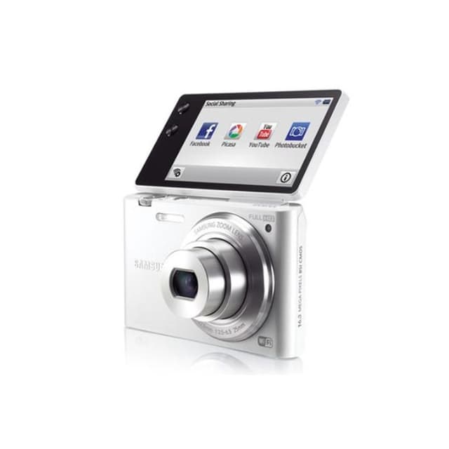 Compact - MV900F Blanc Samsung Zoom Lens 25-125mm f/2.5-6.3