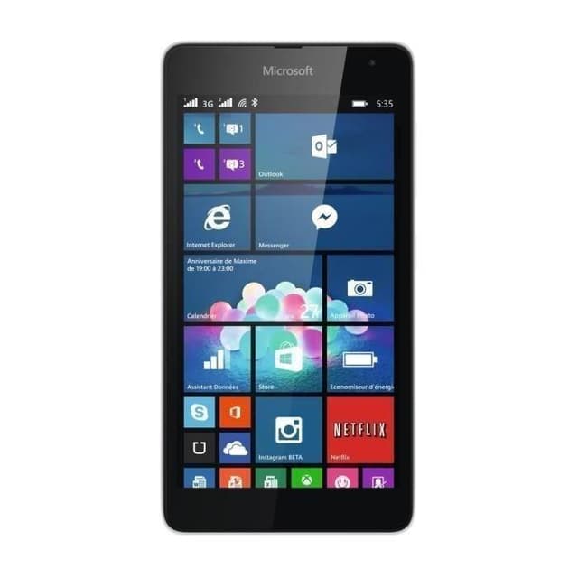 Microsoft Nokia Lumia 535 - Blanc- Débloqué