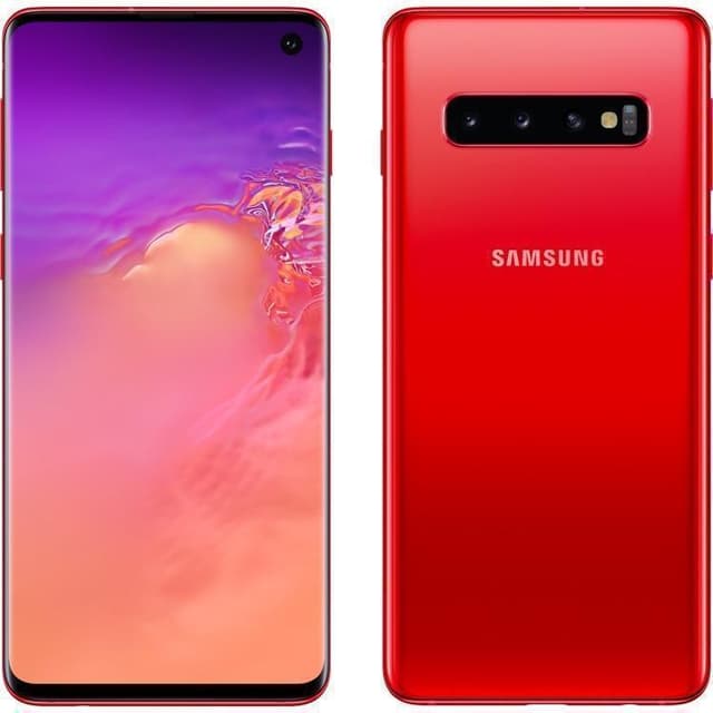 Galaxy S10+ 128 Go Dual Sim - Rouge - Débloqué