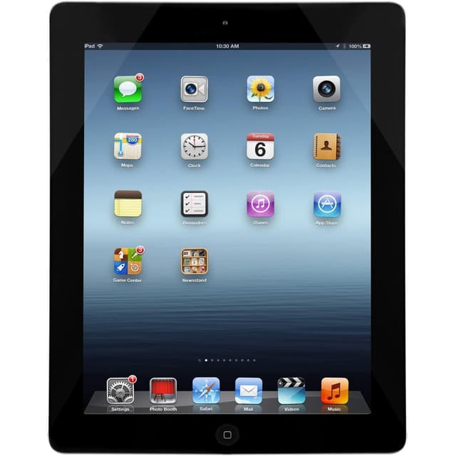 iPad 4 (2012) 16 Go - WiFi + 4G - Noir - Opérateur Étranger