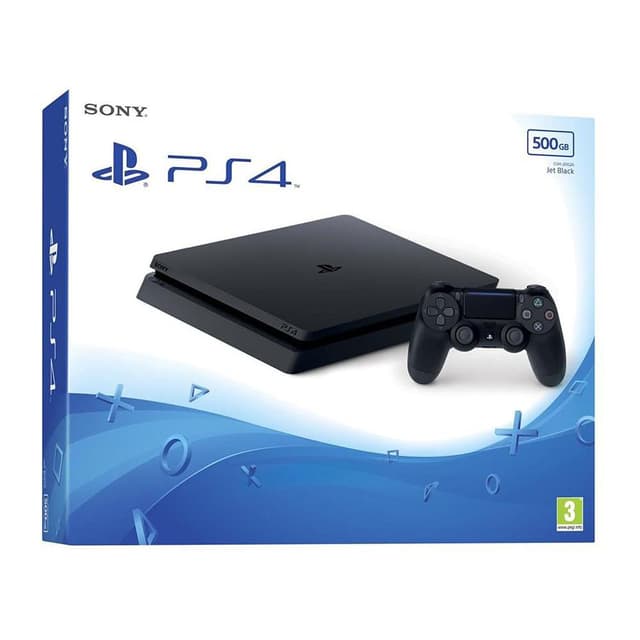 PlayStation 4 Slim 1000Go - Jet black + FIFA 17