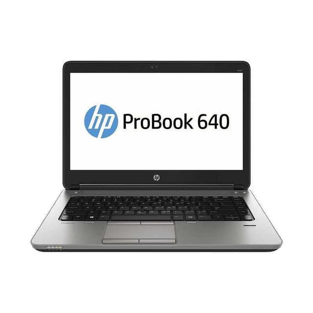 HP ProBook 640 G1 14" Core i3 2,4 GHz - SSD 128 Go - 4 Go QWERTY - Portugais