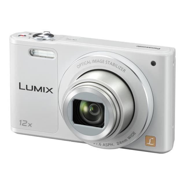 Compact Panasonic Lumix DMC-SZ10 - Blanc + Objetctif Panasonic Lumix 4,3 - 51,6 mm f/3,1 - 6,3 ASPH
