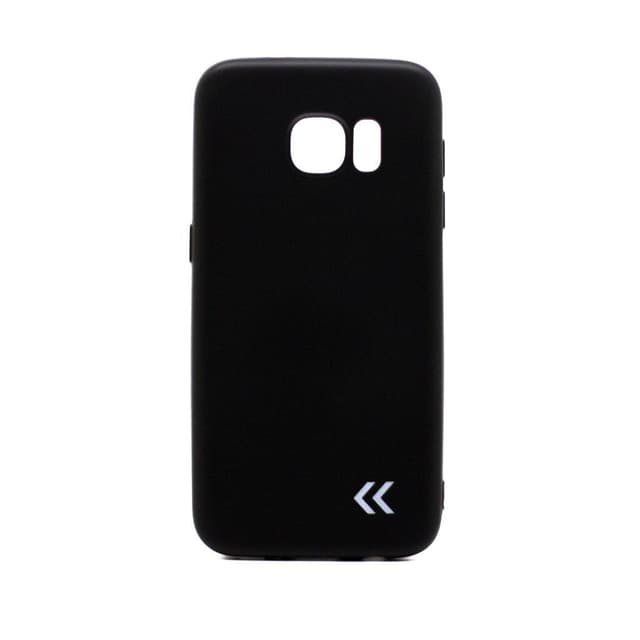 Coque et écran de protection Galaxy S7 - Plastique recyclé - Noir