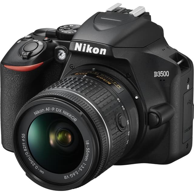 Reflex - Nikon D3500 Noir Nikon Nikon AF-P DX Nikkor 18-55mm f/3.5-5.6G