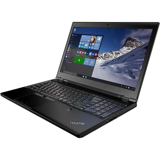 Lenovo ThinkPad P50 15" Core i7 2,7 GHz - SSD 256 Go - 16 Go QWERTZ - Allemand