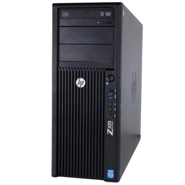 HP Z420 Workstation Xeon E5 3,6 GHz - SSD 256 Go RAM 16 Go