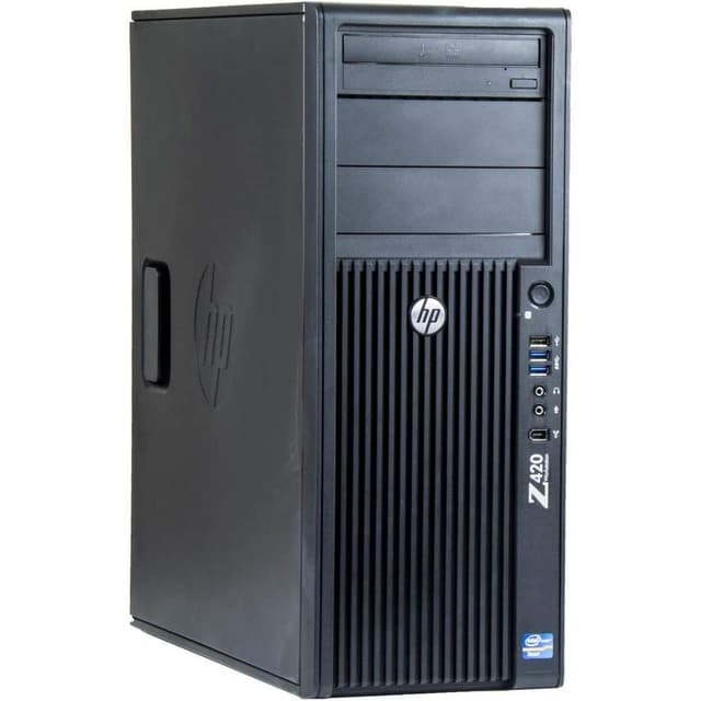 HP Z420 Workstation Xeon E5 3 GHz - HDD 8 Go RAM 4 Go