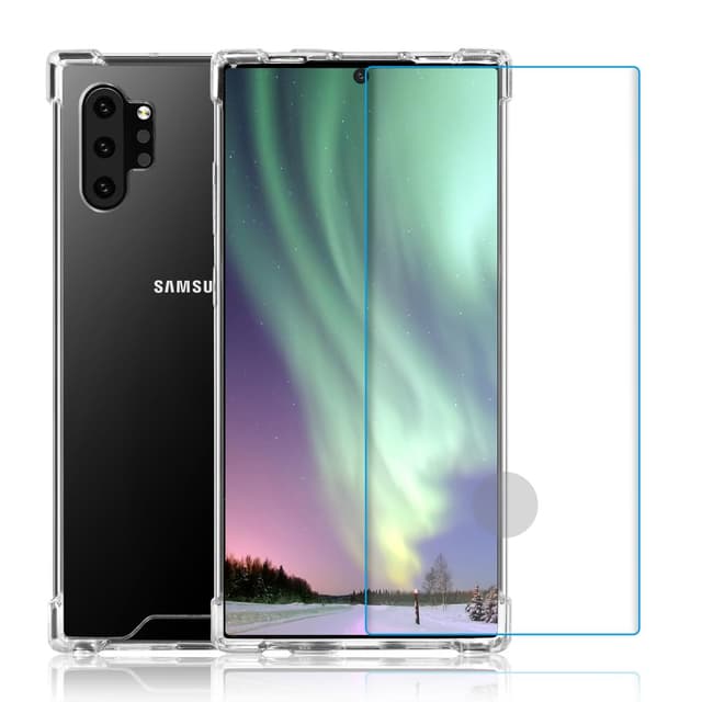 Coque et écran de protection Samsung Galaxy Note10+/Note10+ 5G - Plastique recyclé - Transparente