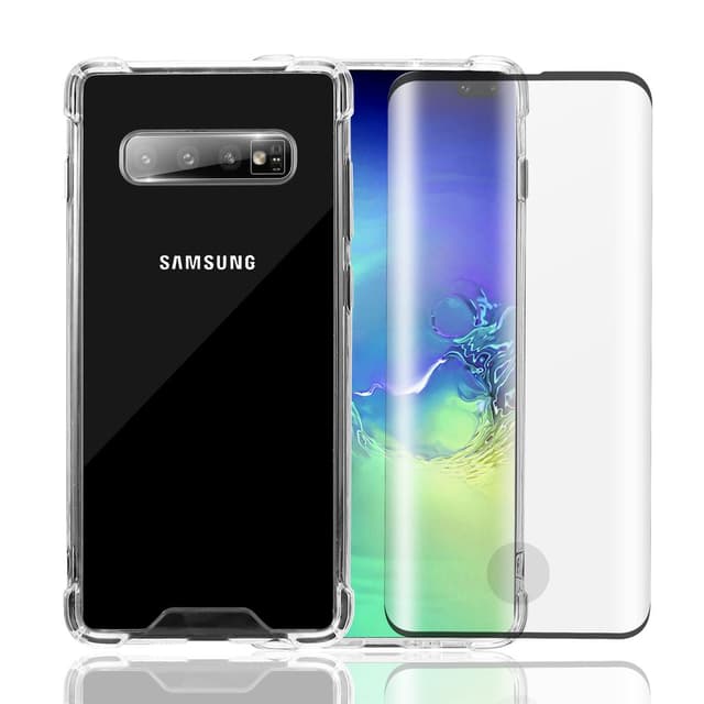 Coque et écran de protection Samsung Galaxy S10 Plus - Plastique recyclé - Transparente