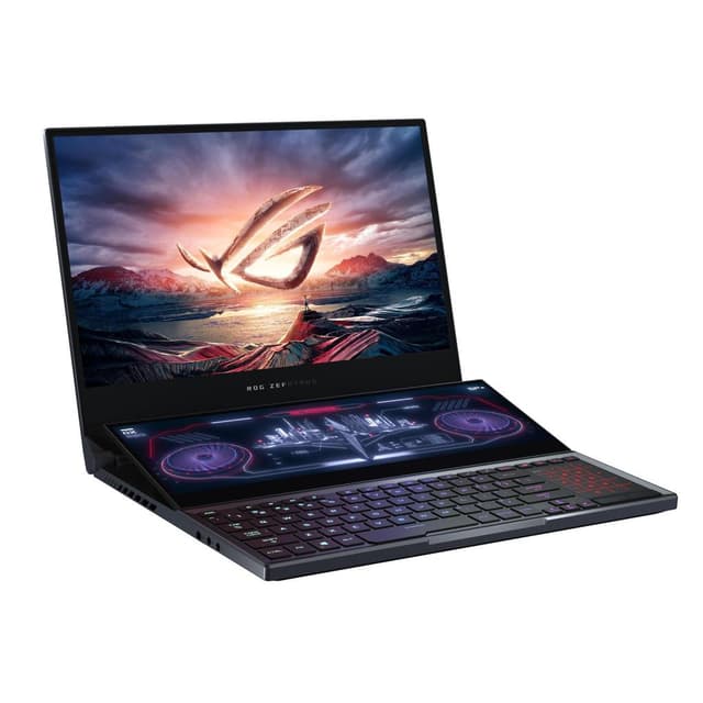 Asus ROG Zephyrus Duo 15 GX550LXS-HC029R 15" Core i9 2,4 GHz - SSD 1 To - 32 Go - NVIDIA GeForce RTX 2080 QWERTY - Anglais (US)