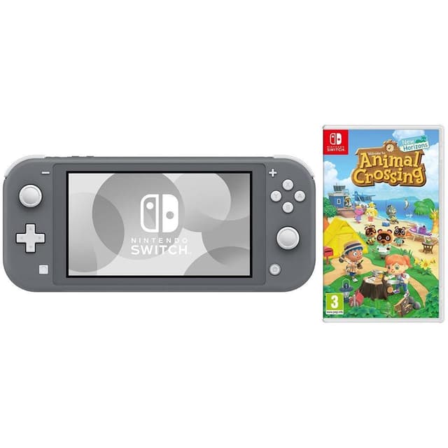 Switch Lite 32Go - Gris N/A + Animal Crossing: New Horizons