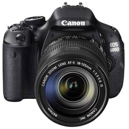 Reflex - Canon EOS 600D - Noir + Objectif EF-S 18-135MM f/3.5 - 5.6