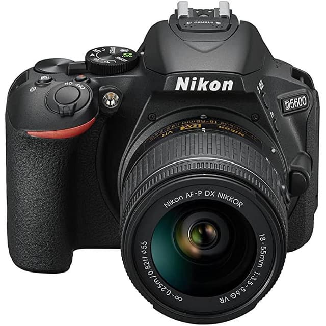 Reflex - Nikon D5600 Noir Nikon AF-P DX Nikkor 18-55mm f/3.5-5.6 G VR