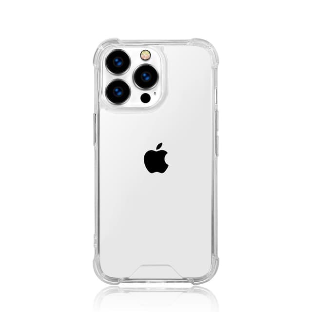 Coque et 2 écrans de protection iPhone 13 Pro Max - Plastique recyclé - Transparent