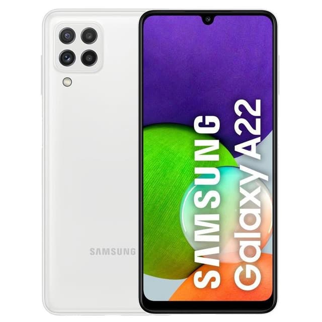 Galaxy A22 5G 64 Go Dual Sim - Blanc - Débloqué