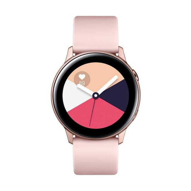 Montre Cardio GPS  Galaxy Watch Active - Or rose