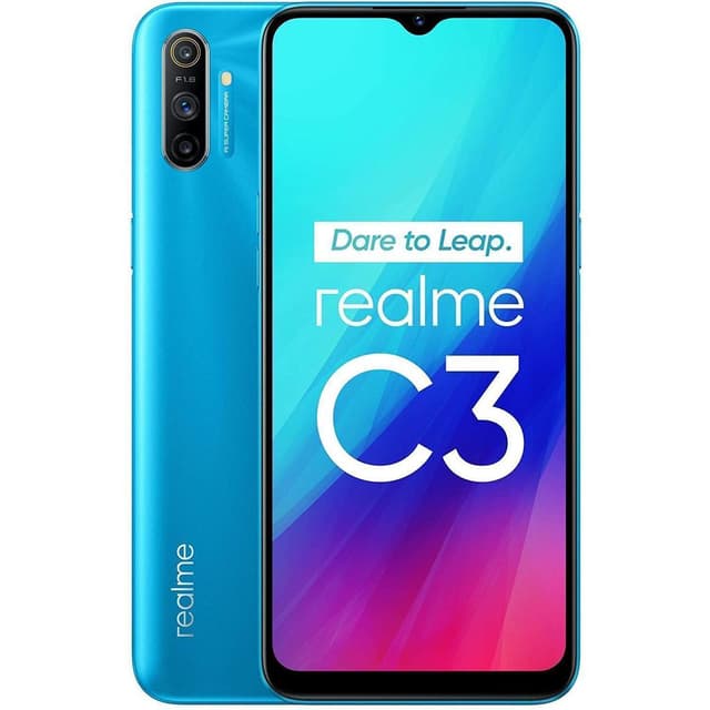 Realme C3 64 Go Dual Sim - Bleu - Débloqué