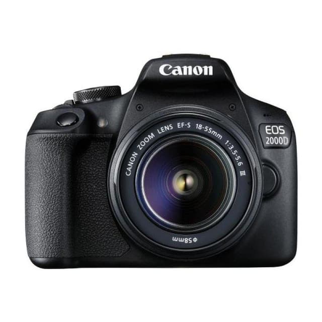 Reflex - Canon EOS 2000D Noir Canon Canon Zoom Lens EF-S 18-55 mm f/3.5-5.6 IS III
