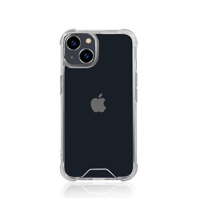Coque et 2 écrans de protection iPhone 13 - Plastique recyclé - Transparent